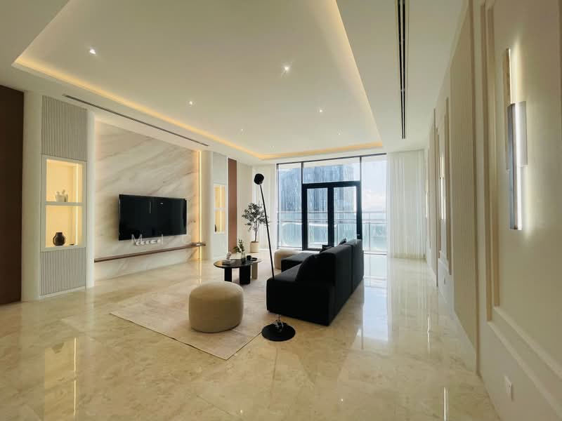 Service Residence for Sale at K Residence @ KLCC - Michelle Tan - Living Room - PropertyGuru.com.my