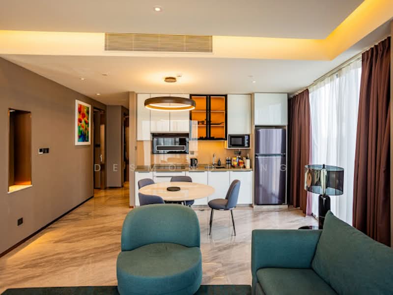 Kediaman Servis untuk Dijual di Imperial Lexis - Desmond Ong - Living Room - PropertyGuru.com.my