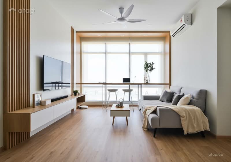 Kediaman Servis untuk Dijual di Teja @ Subang Jaya City Centre (SJCC) - Stephy Lau - Living Room - PropertyGuru.com.my