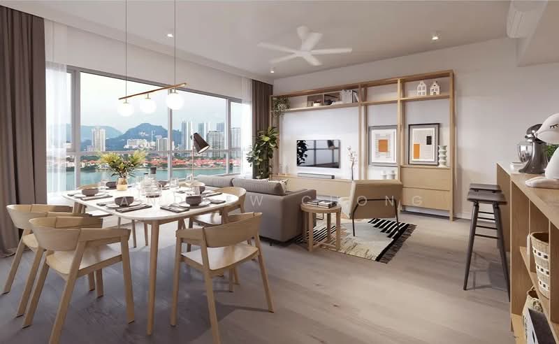 Service Residence for Sale at The Meg Serviced Residence - Andrew Chong - Living Room - PropertyGuru.com.my