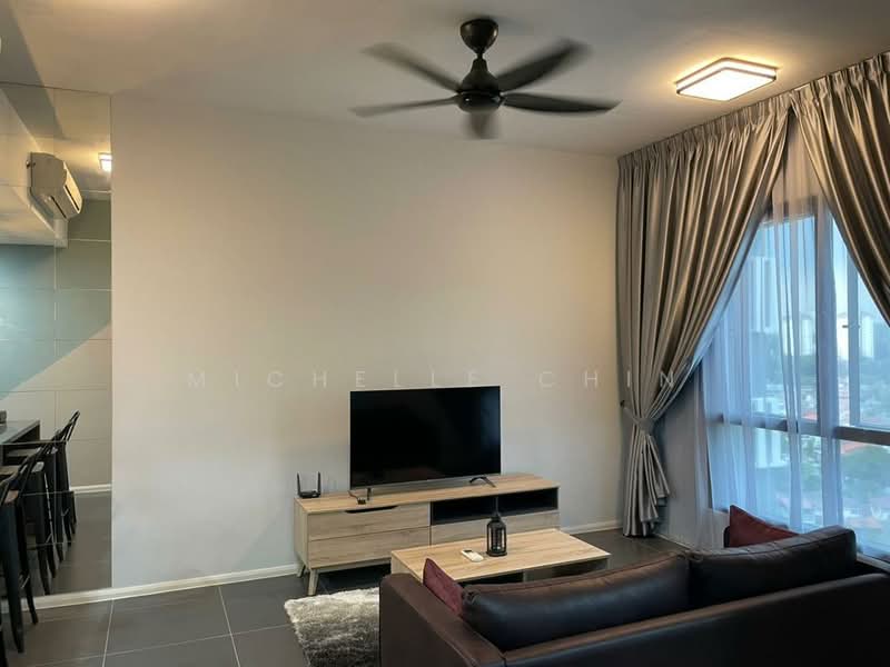 Kondominium untuk Disewa di Ativo Suites @ Damansara Avenue - Michelle Chin - Living Room - PropertyGuru.com.my