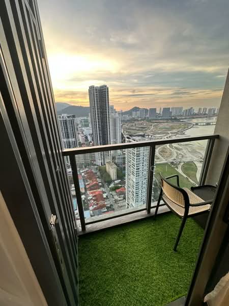 Service Residence for Rent at Marriott Residence @ Gurney - Alvin Ooi - Balcony - PropertyGuru.com.my