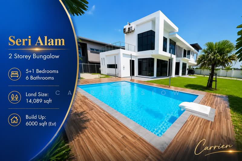 Bungalow for Sale in Bandar Seri Alam (Masai) - Carrien Siow - Exterior - PropertyGuru.com.my