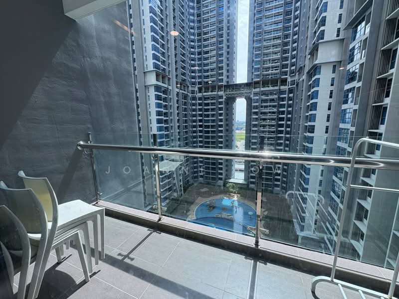 Service Residence for Rent at Atlantis Residences (Pangsapuri Atlantis Kota Syahbandar) - Joanne How - Balcony - PropertyGuru.com.my