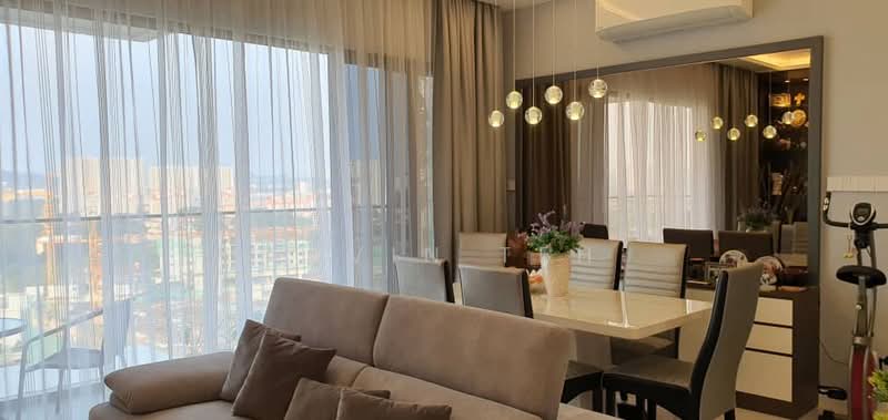 Service Residence for Rent at Skyluxe On The Park Bukit Jalil - Alvin Teh - Living Room - PropertyGuru.com.my