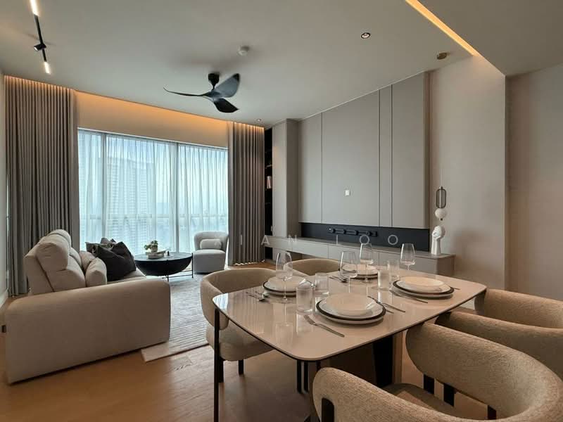 Service Residence for Rent at TRX Residences - Jack Loo - Living Room - PropertyGuru.com.my