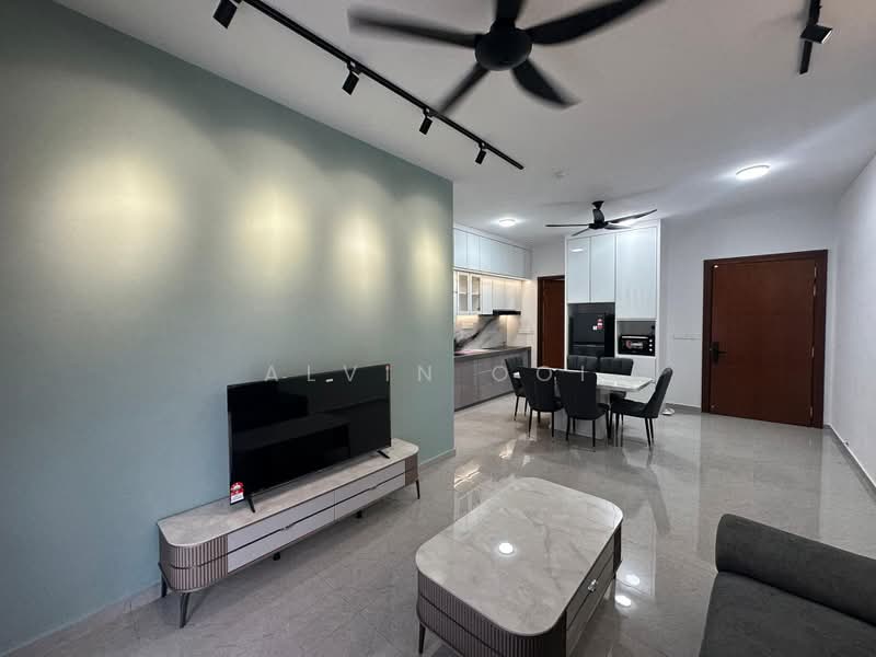 Kondominium untuk Disewa di Muze @ PICC - Alvin Ooi - Living Room - PropertyGuru.com.my