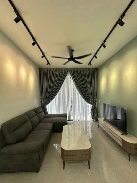 Kondominium untuk Disewa di Muze @ PICC - Alvin Ooi - Living Room - PropertyGuru.com.my
