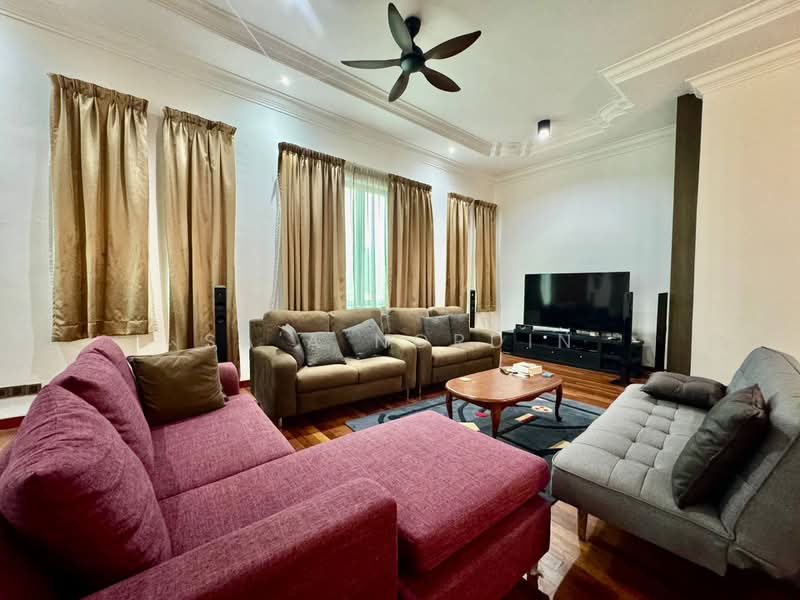 Rumah Banglo untuk Dijual di Glenhill Saujana (Shah Alam) - Sa'a Nordin - Living Room - PropertyGuru.com.my