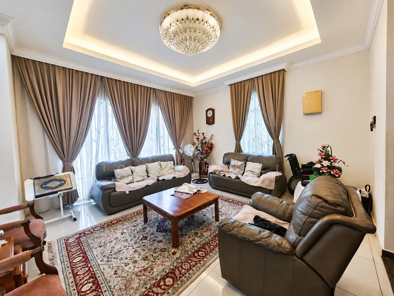 Rumah Banglo untuk Dijual di Desa Pinggiran Putra (Dengkil) - Iqbal Rafei - Living Room - PropertyGuru.com.my