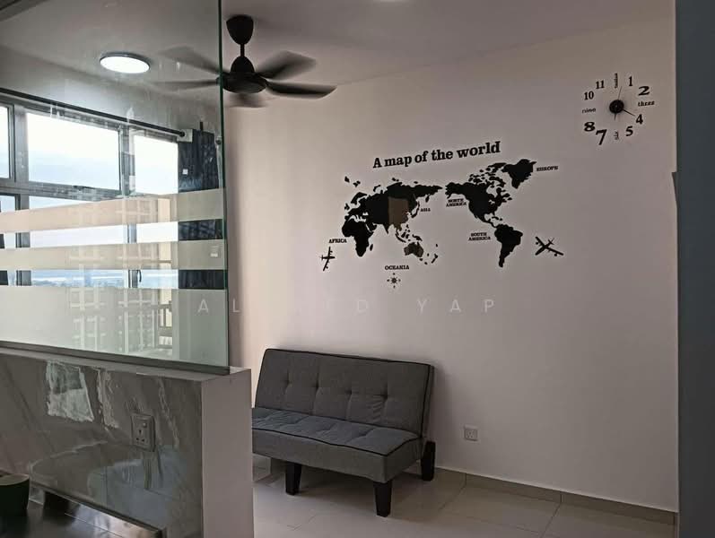 Servis Apartment untuk Disewa di Midas @ Seri Alam - Alfred Yap - Living Room - PropertyGuru.com.my