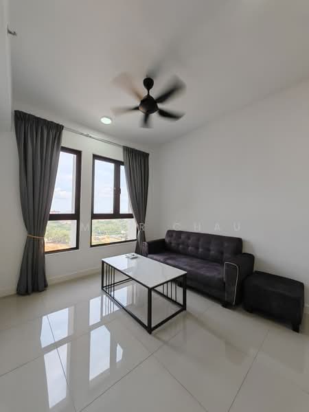 Servis Apartment untuk Disewa di The Pulse Residence - Amber Chau - Living Room - PropertyGuru.com.my