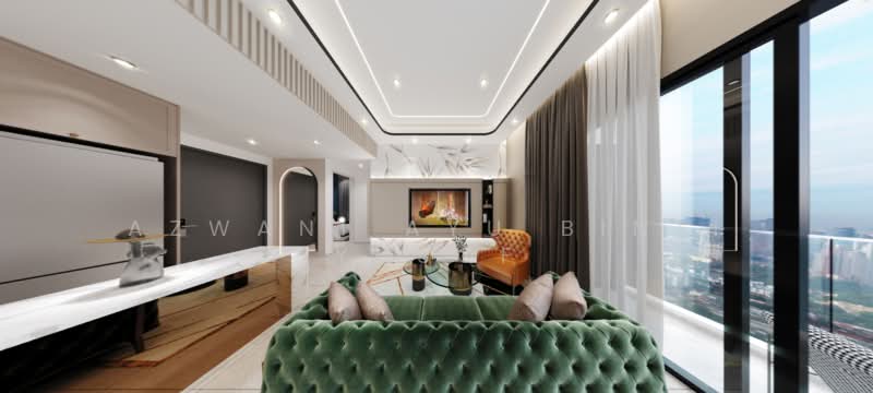 Servis Apartment untuk Dijual di The Vesta Residences - Azwani Ayu Binti Yusof - Living Room - PropertyGuru.com.my