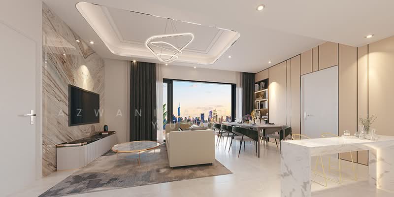 Servis Apartment untuk Dijual di The Vesta Residences - Azwani Ayu Binti Yusof - Living Room - PropertyGuru.com.my
