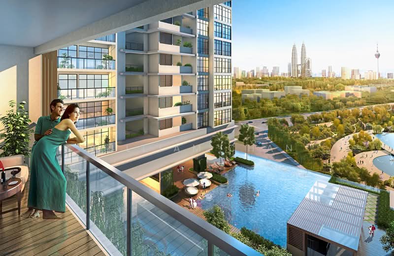 Service Residence for Sale at EkoTitiwangsa - William Chan - Balcony - PropertyGuru.com.my