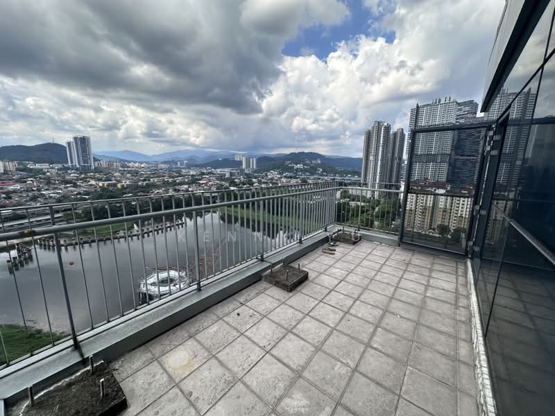 Pejabat untuk Disewa di Kampung Berembang (Ampang) - Kenny Yu - Balcony - PropertyGuru.com.my