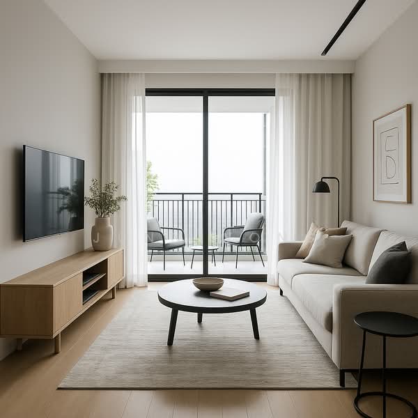 Service Residence for Sale at Arra Residences - Junn Wong - Living Room - PropertyGuru.com.my