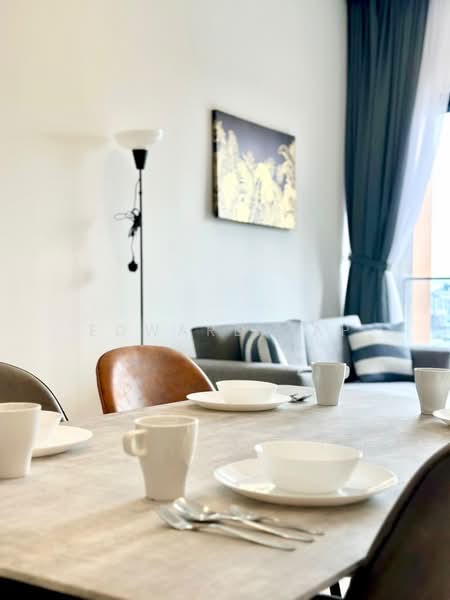 Servis Apartment untuk Disewa di Lucentia Residences - Edward Yap - Living Room - PropertyGuru.com.my