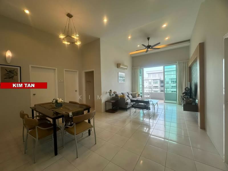 Kondominium untuk Disewa di Bayswater Resort Condominium - Kim Tan - Living Room - PropertyGuru.com.my