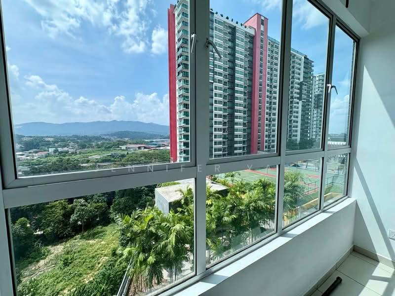 Apartment for Sale at The Zizz @ Damansara North - Jennifer Yap - View from master bedroom - PropertyGuru.com.my