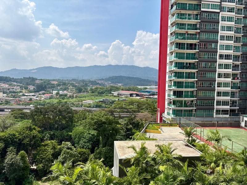 View from balcony