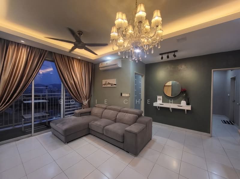 Pangsapuri untuk Disewa di Residensi Pandanmas 2 - Bowie Cheah - Living Room - PropertyGuru.com.my