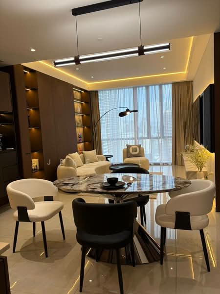 Kediaman Servis untuk Disewa di Jewel by Oxley KLCC - Jeremy Lee - Living Room - PropertyGuru.com.my