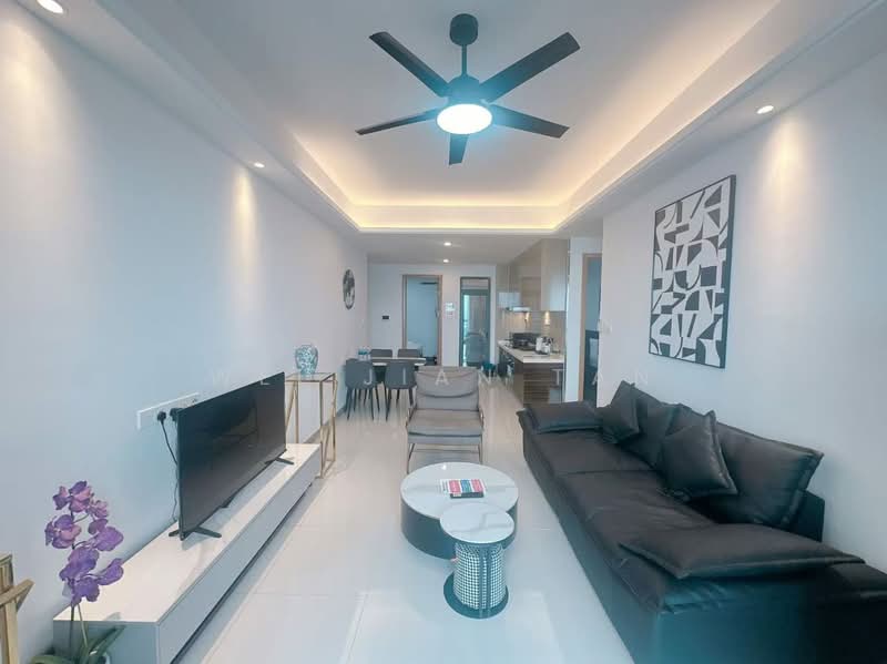 Kondominium untuk Dijual di R&F Princess Cove Phase 2-Seine Region - Wei Jian Tan - Living Room - PropertyGuru.com.my