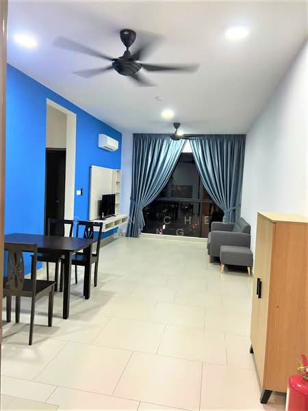 Servis Apartment untuk Disewa di Astetica Residences - Chin Chee Meng - Living Room - PropertyGuru.com.my
