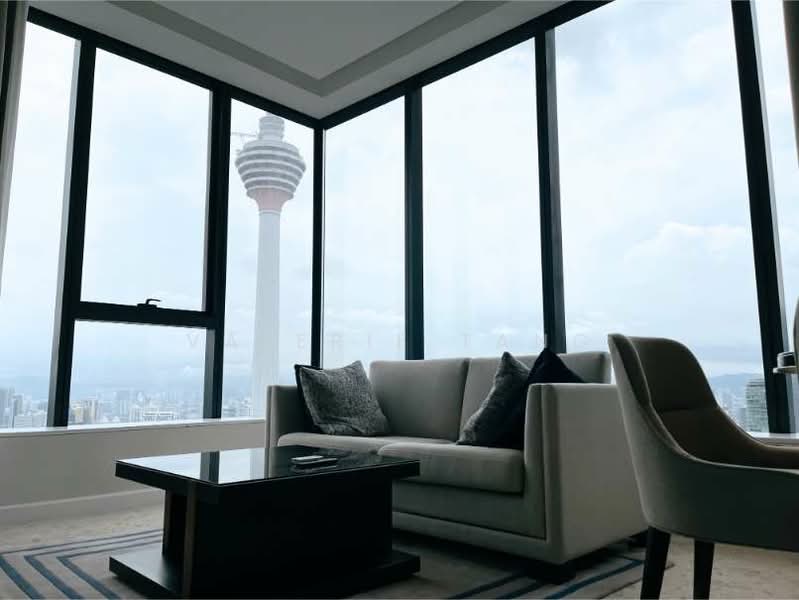 Service Residence for Rent at Pavilion Ceylon Hill - Valerie Tang - Living Room - PropertyGuru.com.my