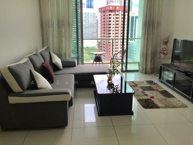 Service Residence for Sale at Suasana Bukit Ceylon / Raja Chulan Residences - Anizah Abdullah - Living Room - PropertyGuru.com.my