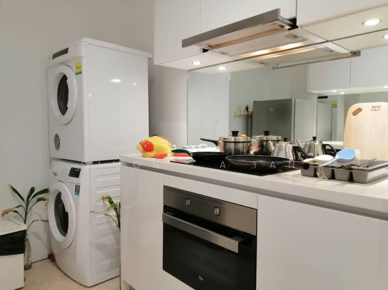 Service Residence for Sale at Vortex KLCC - Simon G A Tan - fully equipped kitchen TEKA hob, hood, oven, microwave. ELECTROLUX washer & dryer - PropertyGuru.com.my