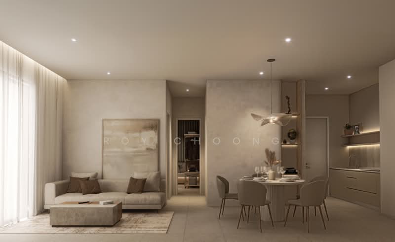 Servis Apartment untuk Disewa di Arra Residences - Roy Choong - Living Room - PropertyGuru.com.my