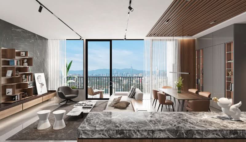 Servis Apartment untuk Disewa di THE ATERA - Roy Choong - Living Room - PropertyGuru.com.my