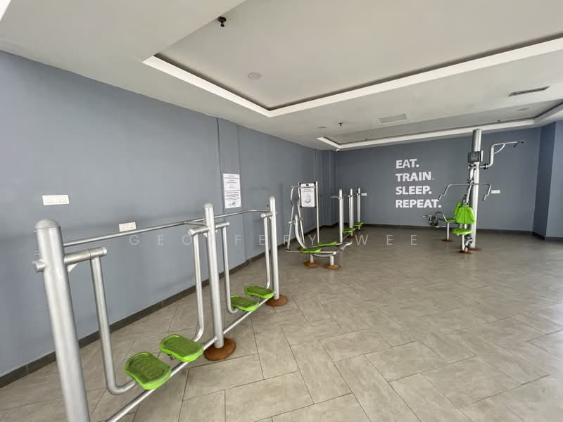Servis Apartment untuk Disewa di The Wave Residence - Geoffery Wee - Gym - PropertyGuru.com.my