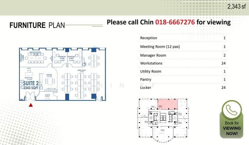 Pejabat untuk Disewa di KLCC (KL City Centre) - Chin KF - PropertyGuru.com.my