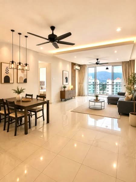 Service Residence for Rent at Summerton - Alex Lim - Living Room - PropertyGuru.com.my