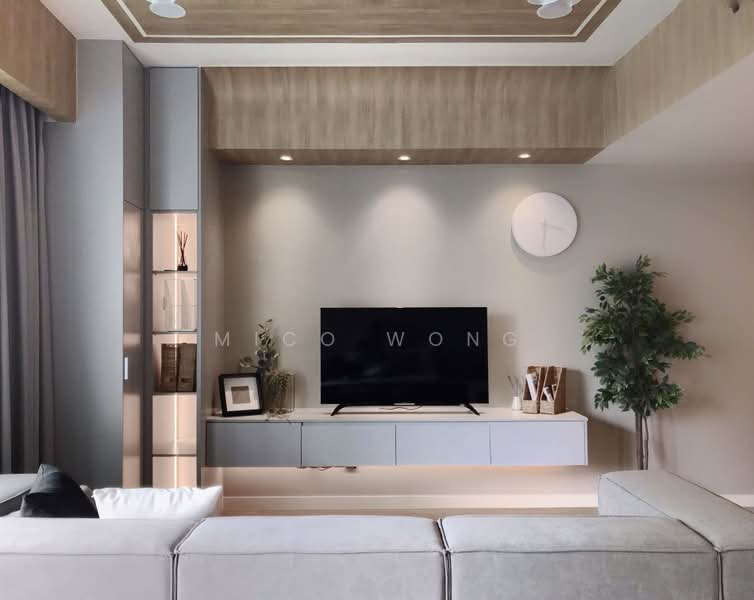 Service Residence for Rent at Ooak Serviced Apartments @ Kiara 163 - Mico Wong - Living Room - PropertyGuru.com.my