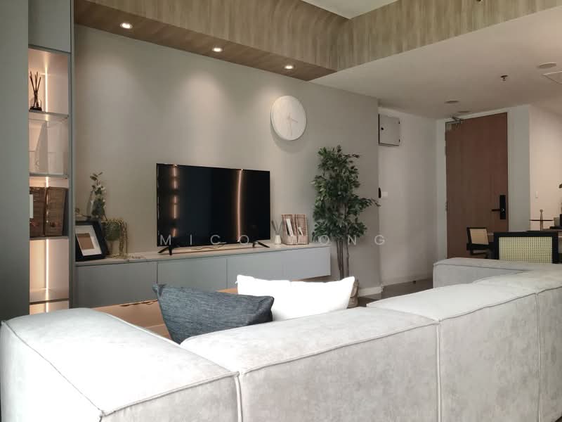 Service Residence for Rent at Ooak Serviced Apartments @ Kiara 163 - Mico Wong - Living Room - PropertyGuru.com.my