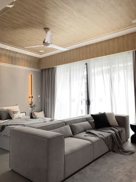 Service Residence for Rent at Ooak Serviced Apartments @ Kiara 163 - Mico Wong - Living Room - PropertyGuru.com.my