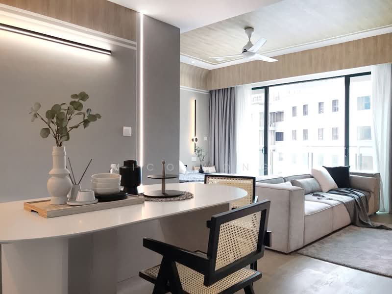 Service Residence for Rent at Ooak Serviced Apartments @ Kiara 163 - Mico Wong - Living Room - PropertyGuru.com.my