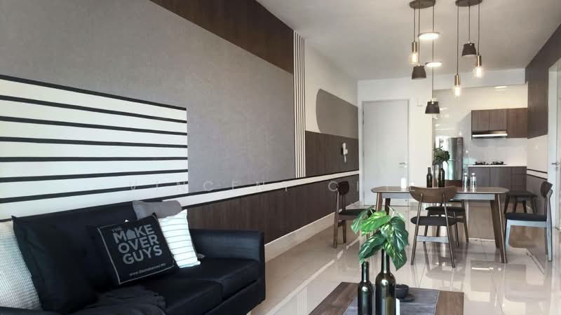 Kondominium untuk Disewa di Riverville Residences - Vincent Chye - Living Room - PropertyGuru.com.my