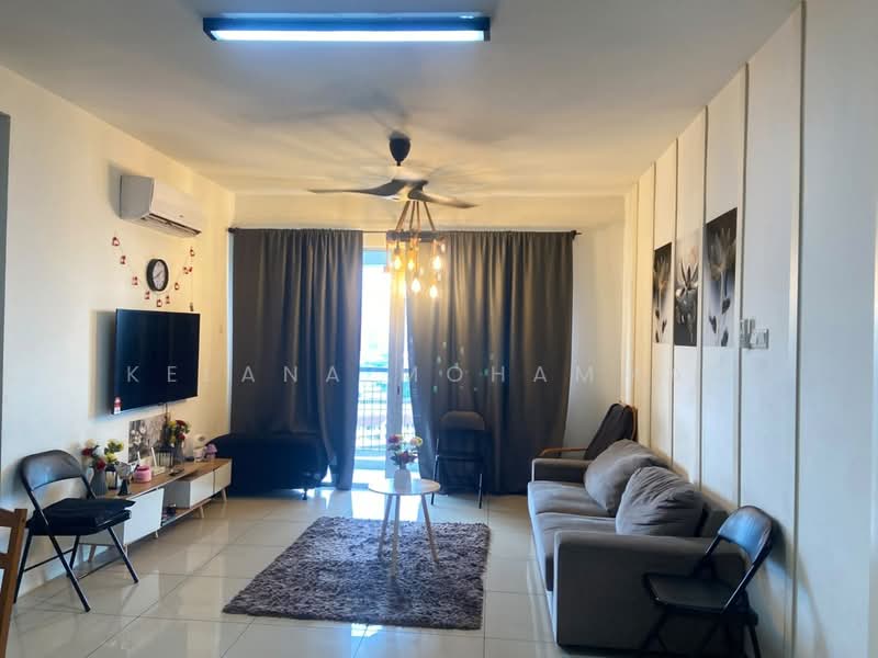 Kondominium untuk Disewa di Platinum Splendor Residence - Kelana Mohammad - Living Room - PropertyGuru.com.my