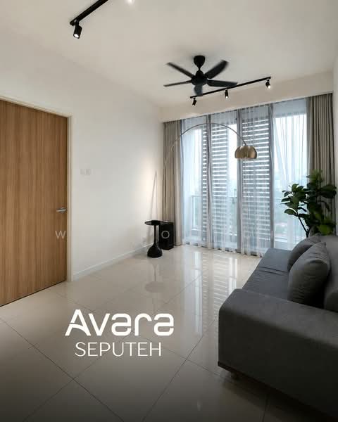Service Residence for Rent at Avara - Wan Hon Soh - Living Room - PropertyGuru.com.my