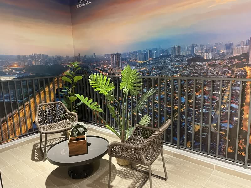 Kondominium untuk Dijual di Asa Residence - Jalyn Kee - Balcony - PropertyGuru.com.my