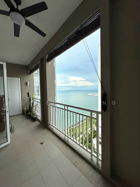 Kondominium untuk Dijual di Quayside Seafront Resort Condominiums - Shee Wei Ang - Balcony - PropertyGuru.com.my