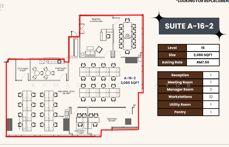 Office for Rent in KLCC (KL City Centre) - Ahmad Fadli Ayub - PropertyGuru.com.my
