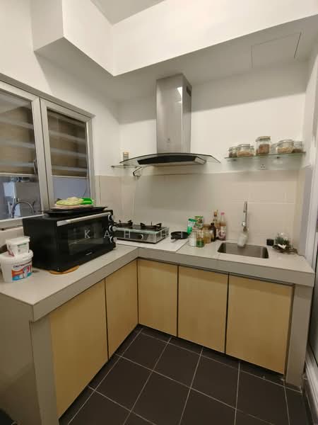 Servis Apartment untuk Disewa di Maxim Residences - Kah Hing - Kitchen - PropertyGuru.com.my