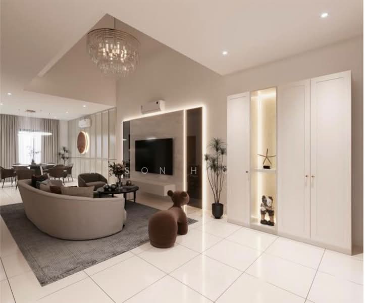 Rumah Kluster untuk Dijual di Eco Botanic (Iskandar Puteri (Nusajaya)) - Anson Hiong - Living Room - PropertyGuru.com.my