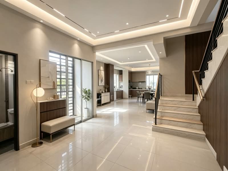 2-storey Terraced House for Sale in Alam Impian (Shah Alam) - Chloe Tan - Living Room - PropertyGuru.com.my